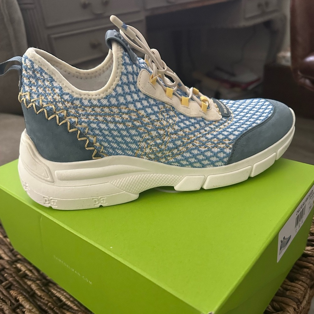 Brand New Sam Edelman Chelsie Suede and Knit Sneakers